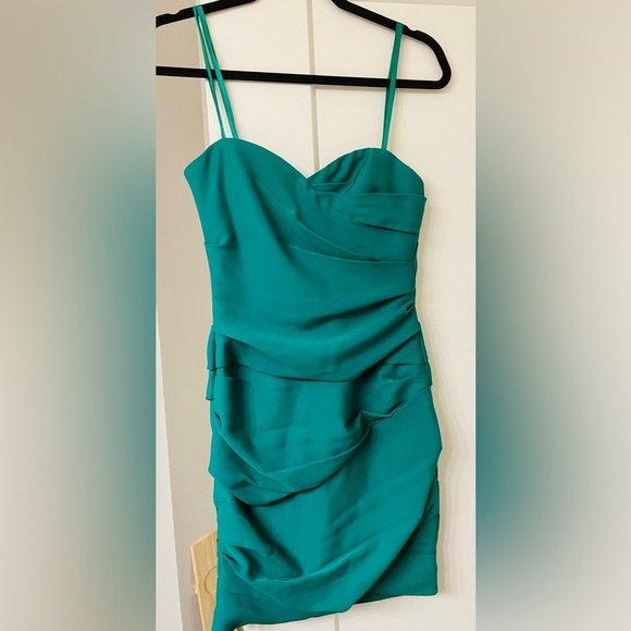 Emerald BCBG Madge Dress. - Picture 2 of 2